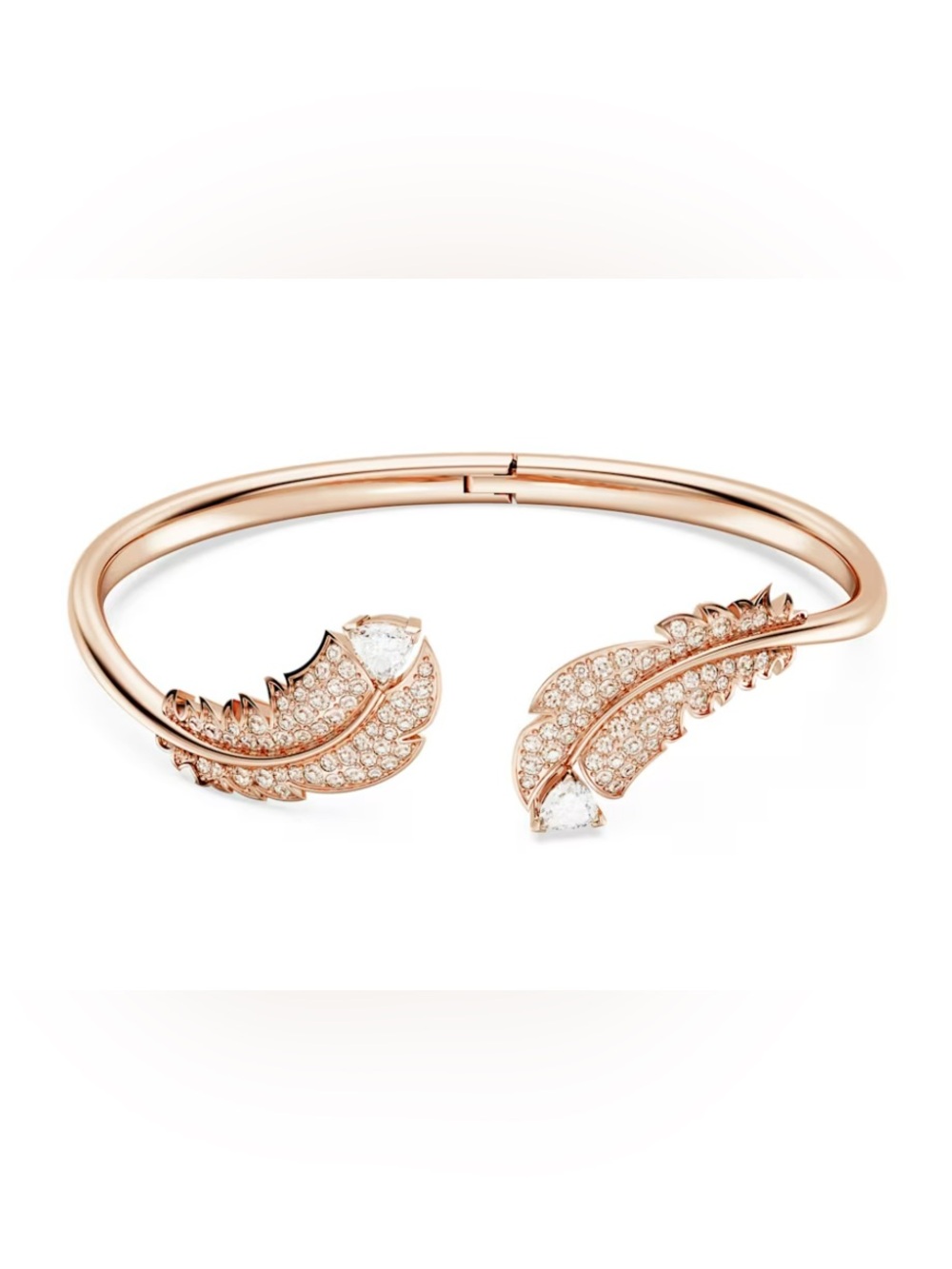Swarovski Idyllia Bracelet rose gold finish with crystals size MEDIUM